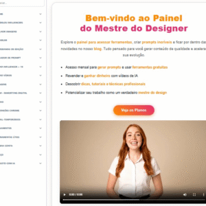 MESTRE DO DESINGNER AMARELO + IAS E VEO 3 ILIMITADO